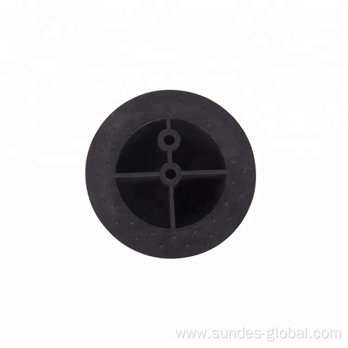 Round Plastic Bottom Foot Stand For Luggage Suitcases